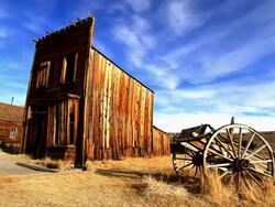 Ghost Town House or Barn 2 Stock Footage