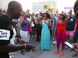 Charleston In Mourning After 9 Killed In Church Massacre Stock Footage