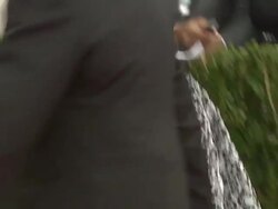 Zoe Saldana - 'Charles James: Beyond Fashion' Costume Institute Gala - Arrivals Stock Footage