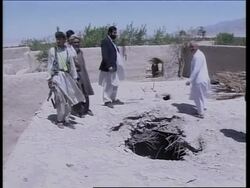 Villages where alleged US bomb raids took place News Clip