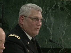 Africa Command - US Senate Armed Services Stock Footage