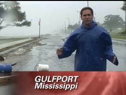 Hurricane Gustav has ripped into Gulfport, Mississippi, littering the city with debris and damaging a number of buildings. News Clip