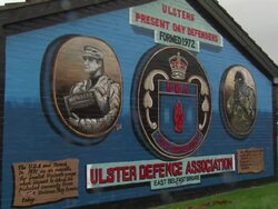 Sectarian murals in Belfast News Clip