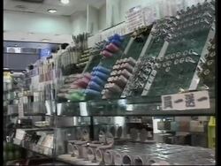 VOICED Lipstick sales drop due to SARS masks plus eye shadow promotion News Clip