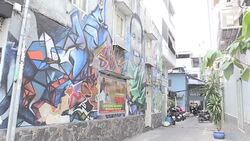 VOICED : Taggers delight: Vietnam city turns into graffiti canvas News Clip