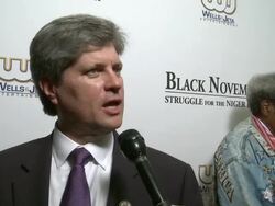 INTERVIEW: Congressman Jeff Fortenberry talks about the Nigerian community in the USA at 'Black November' Screening  Stock Footage