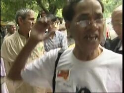 Exiled Burmese activists march to demand release of Aung San Suu Kyi News Clip