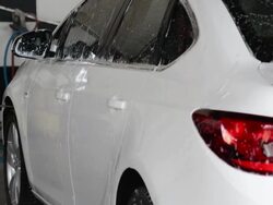 Series of car washing Stock Footage