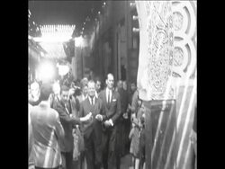 SYND 28/2/68 WEST GERMAN FOREIGN MINISTER VISIT TO MOROCCO News Clip