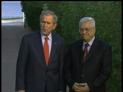 President Bush is finding out he's not nearly as popular in the Arab world as he is in Israel. The president arrived in Egypt today at the start of two days of talks with leaders from Arab nations. News Clip