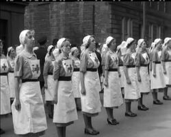 RED CROSS PARADE News Clip