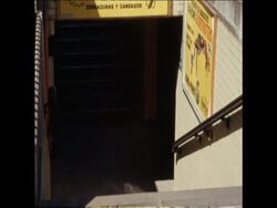 SYND 10/10/1970 DESERTED STREETS AND SHOPS IN BUENOS AIRES AS GENERAL STRIKE HITS ARGENTINA News Clip