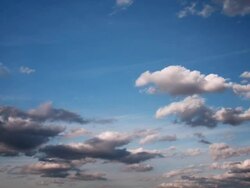 TIME LAPSE: Moving Clouds Stock Footage