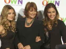 Cristina Ferrare at the OWN: Oprah Winfrey Network Launch Cocktail Reception For The Television Critics Association Winter Press Tour at Pasadena CA. (Footage by WireImage Video/GettyImages) Stock Footage