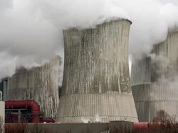 Cooling Tower Stock Footage