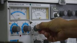 Ventilator medical Stock Footage