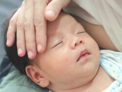 Baby care Stock Footage