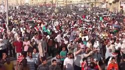 Thousands of Morsi suporters protest in Alexandria News Clip