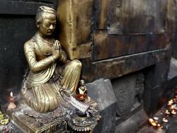 Swayambhunath Temple Stock Footage