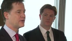 Nick Clegg Launches The Liberal Democrats Election Economic Plan News Clip