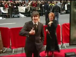 'Harry Potter and The Goblet of Fire' New York Premiere Arrivals Stock Footage