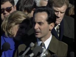 USA: WASHINGTON: PRESIDENT CLINTON  FACING SEXUAL HARASSMENT CASE News Clip