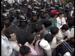 SOUTH KOREA: DEMO AGAINST GOVERNMENT LABOUR CRACKDOWN News Clip