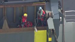 Greenpeace protesters board cargo ship to stop delivery of Volkswagen diesel cars to UK News Clip