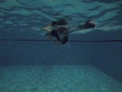 Eskimo roll Stock Footage