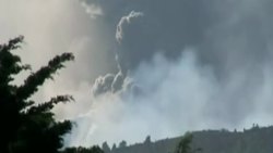 Pacaya volcano spews rock and ash Instructional Video