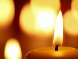 Candle Flame. Stock Footage