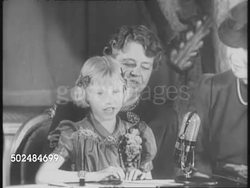 Eleanor Roosevelt Urges Support For March Of Dimes News Clip