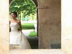 Bride Dancing Stock Footage