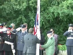 Flag Handover Ceremony at RAF Brize Norton News Clip