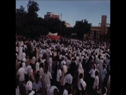 SYND 17/01/1970 DEMONSTRATION IN SUPPORT OF NEW REGIME News Clip