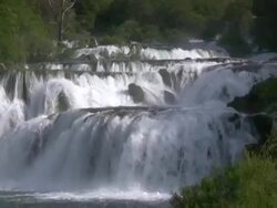 HD: National Park Krka Stock Footage
