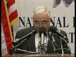 USA: MUHAMMAD ALI AT PARKINSON'S DISEASE RESEARCH HEARING News Clip