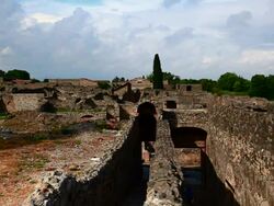 Ruins of Pompei Stock Footage
