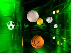 Sport Balls  #1  Loopable Stock Footage