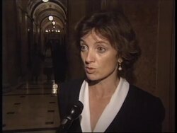 USA: WASHINGTON: JENNIFER HARBURY INTERVIEW News Clip