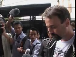Suspected Australian drug trafficker is brought to court News Clip