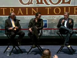 'Disney's A Christmas Carol' Train Tour Stock Footage