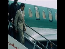 SYND 20 9 78 KING HASSAN OF MOROCCO GREETS THE HEAD OF THE MAURITANIAN GOVERNMENT News Clip