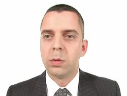 HD: Panic Businessman Stock Footage