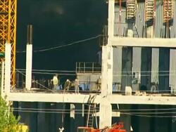 Firefighter in work Stock Footage