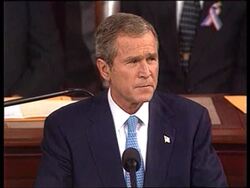 President George W. Bush addresses a Joint Congress about the War on Terror News Clip