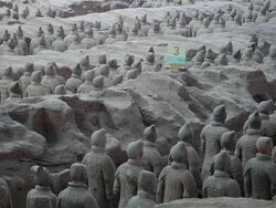 MS Terracotta Warriors / Xi'an, shaanxi, China  Stock Footage