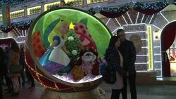 CLEAN : Christmas lights up Hong Kong harbour News Clip