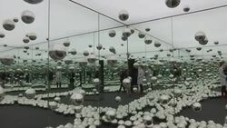 At Yayoi Kusama show, a long wait to experience infinity Instructional Video