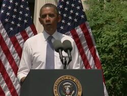 Obama comments on Keystone Stock Footage